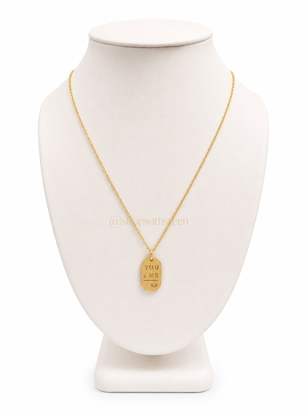 You & Me Necklace | Rare Limited Edition Pendant Plunder Private Label Exclusive